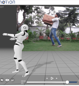 DeepMotion une solution AI pour l’animation 3d.